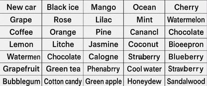 Désodorisant pour voiture