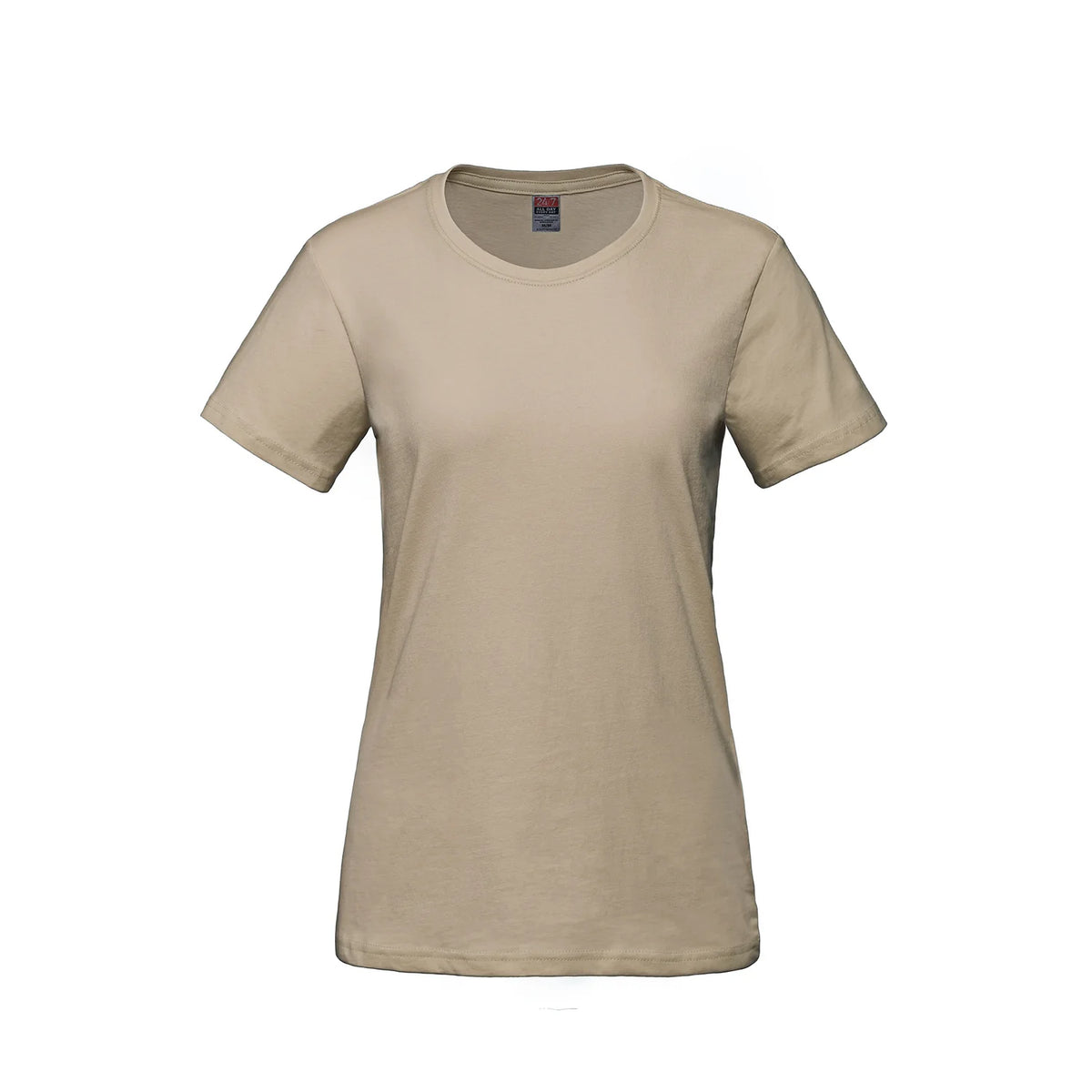 S05611 - 24/7 Parkour - T-shirt à Col Rond en Coton Peigné Filé à l'anneau pour Femme
