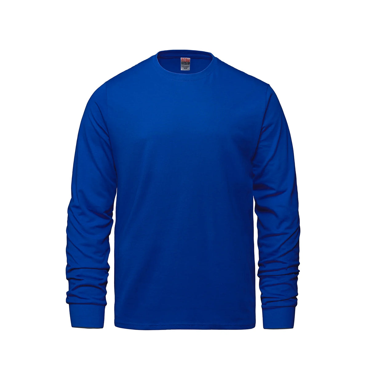 S05615 - 24/7 Breeze - T-Shirt pour Adulte à Col Rong et Manches Longues en Coton