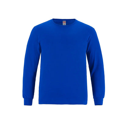 S5615Y - 24/7 Breeze - T-Shirt pour Jeune à Col Rond et Manches Longues en Coton