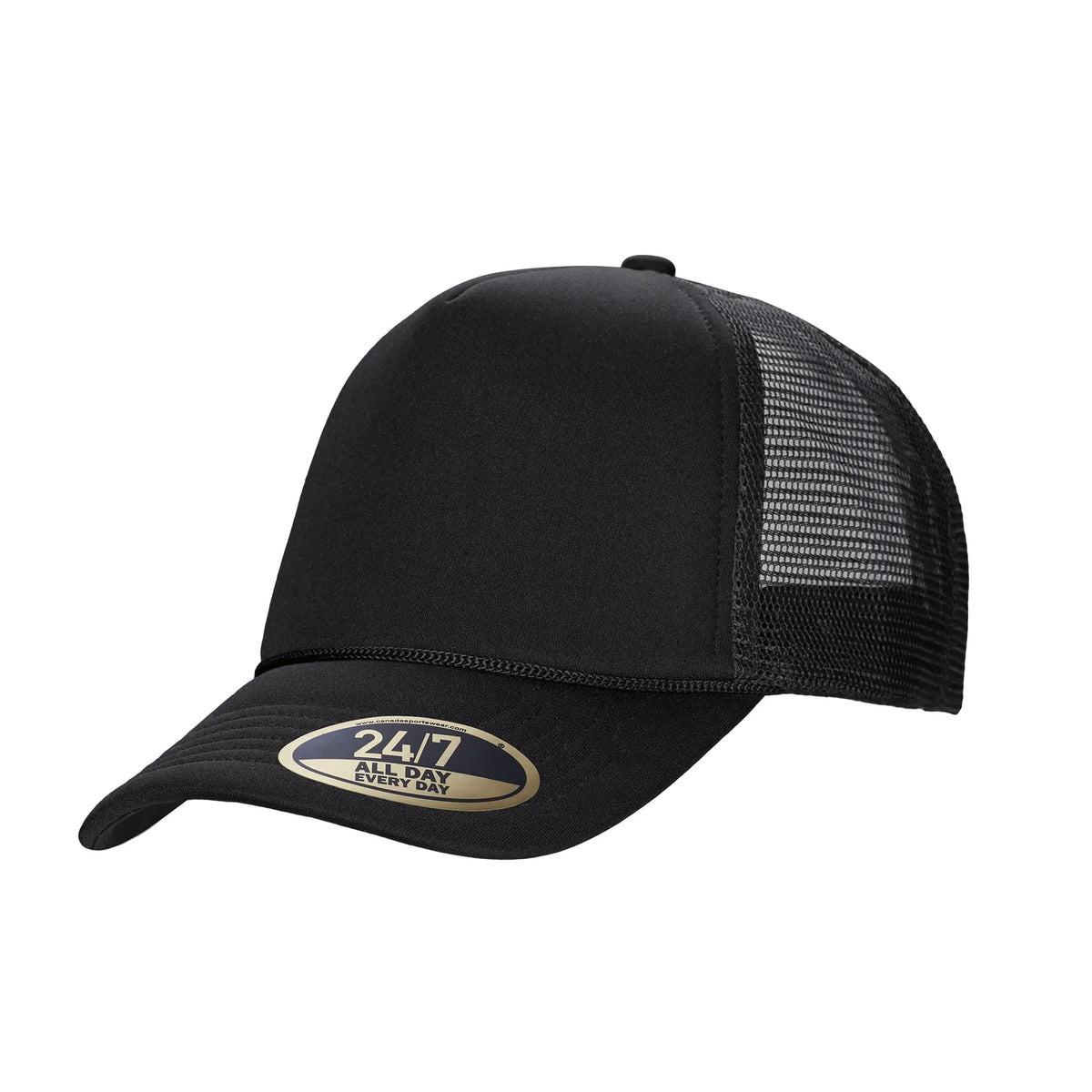 H08210 - 24/7 Retro - Casquette de Camionneur à 5 Panneaux en Mousse avec Bride D’Ajustement