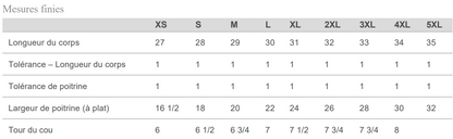 3001 - BELLA + CANVA T-shirt Jersey Unisexe